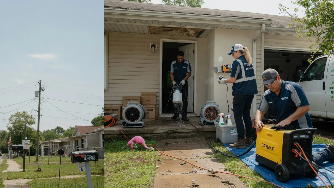 Storm Damage Water Removal in Peytona, WV near me